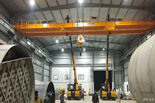 double girder eot crane
