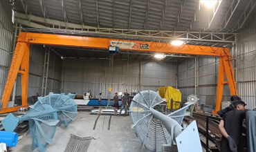 Reliable gantry crane supplier providing high-quality cranes for heavy lifting tasks in various sectors.