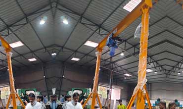 Portable Gantry Crane/Manually Operated Goliath Crane