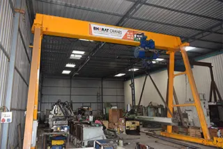 single girder gantry crane