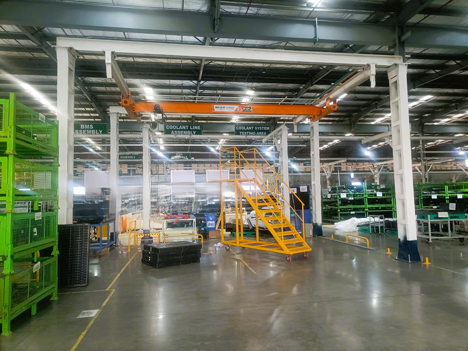 Under Slung Crane - Bharat Cranes, EOT Crane Manufacturer in Pune